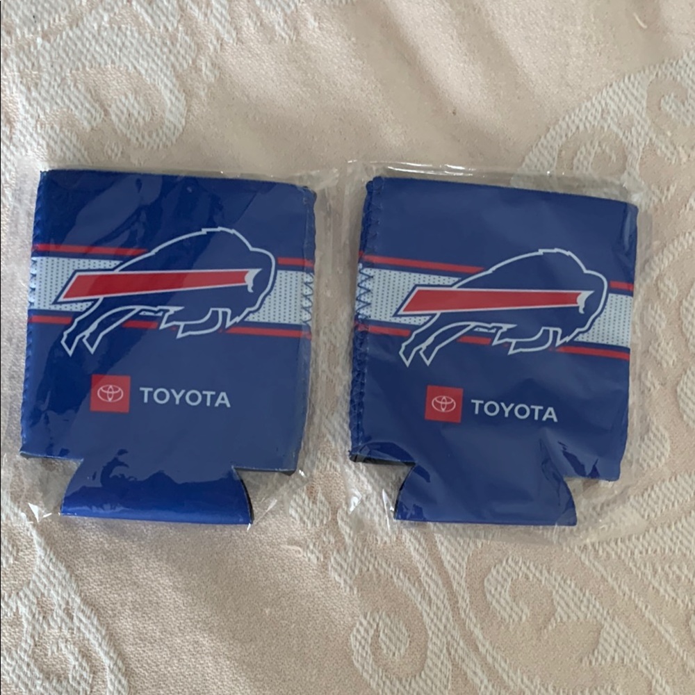 NFL Buffalo Bills 2 Blue Can Coolers